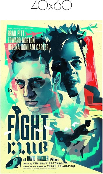 Изображение товара Постер Citydecor Бойцовский клуб 2 (40x60)