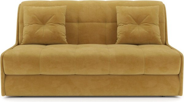 Изображение товара Диван Mebel-Ars Аккордеон Барон №2 ППУ 180x200 (Cabrio 27 желтый)