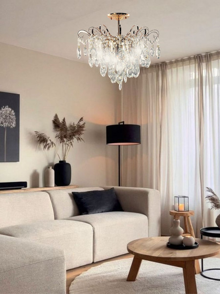 Изображение товара Люстра Aitin-Pro НПБ 02-6x60-105 / XE4052/6 (золото)