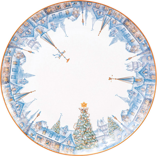 Изображение товара Тарелка столовая обеденная Lefard Снежная королева 590-628