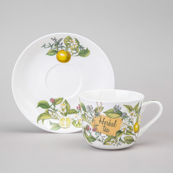 Изображение товара Чашка с блюдцем Lefard Fruit Basket 104-994