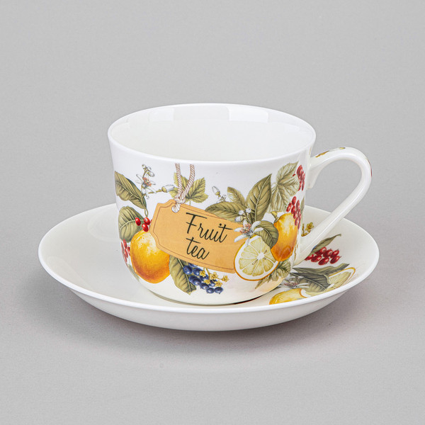 Изображение товара Чашка с блюдцем Lefard Fruit Basket 104-999