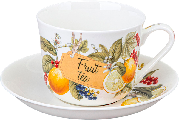 Изображение товара Чашка с блюдцем Lefard Fruit Basket 104-999