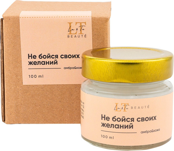 Изображение товара Свеча La and Te beaute Амбра и кожа LT-8625