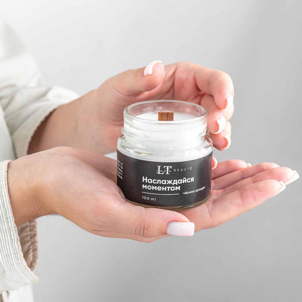 Изображение товара Свеча La and Te beaute Черная орхидея LT-8632