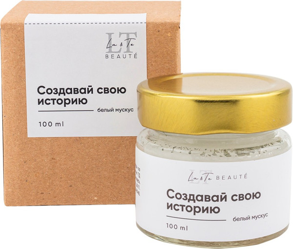 Изображение товара Свеча La and Te beaute Белый мускус LT-8649