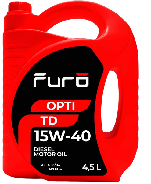 Изображение товара Моторное масло Furo Opti TD 15W40 / 15W40FR024 (4.5л)
