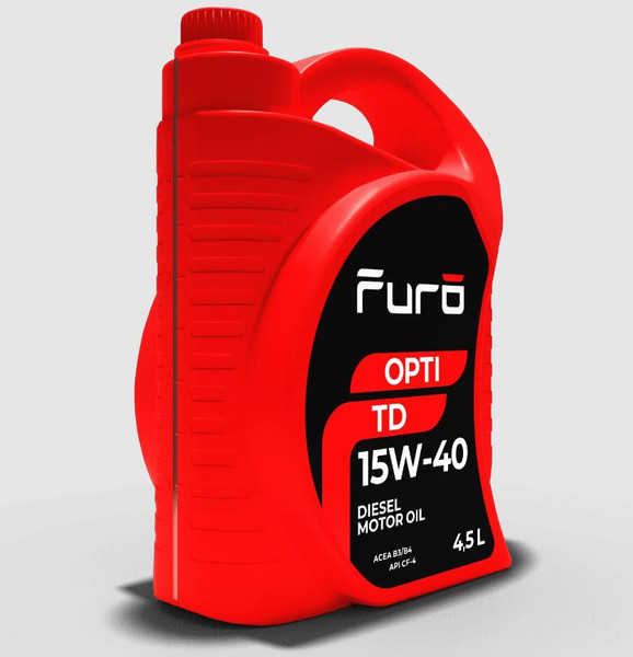 Изображение товара Моторное масло Furo Opti TD 15W40 / 15W40FR024 (4.5л)