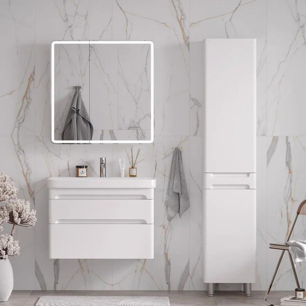 Изображение товара Шкаф-пенал для ванной EQUIL Nice 40 (напольный)