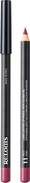 Изображение товара Карандаш для губ Relouis Стойкий с маслом жожоба тон 11 rich pink