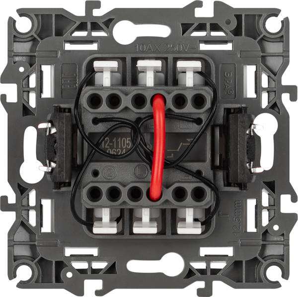 Изображение товара Выключатель ЭРА 12-1105-01М / Б0065702 (белый матовый)