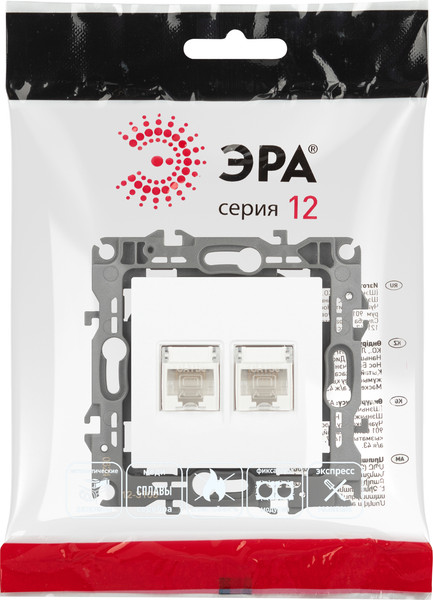 Изображение товара Розетка ЭРА 12-3108-01М / Б0065686 (белый матовый)