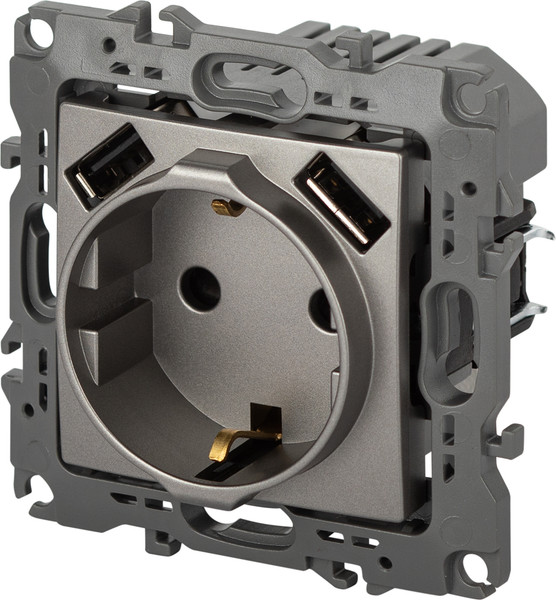 Изображение товара Розетка ЭРА 12-4109-16 / Б0065729 (титан)