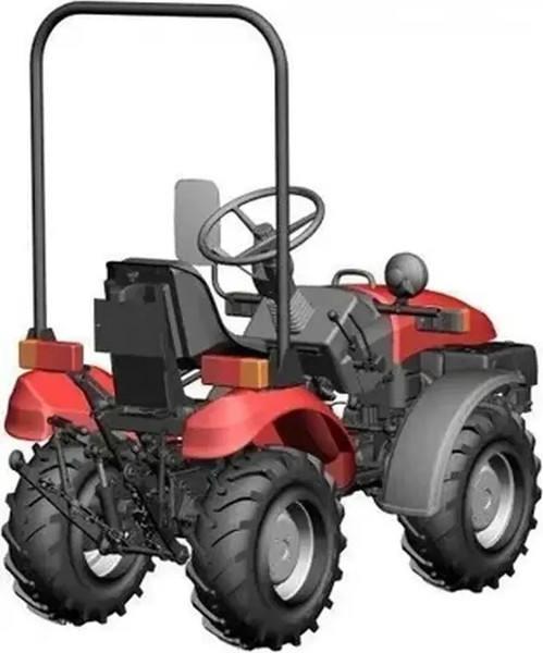 Изображение товара Минитрактор бензиновый МТЗ Беларус-152 152-0000010 (Lifan 190FD)