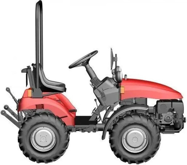 Изображение товара Минитрактор бензиновый МТЗ Беларус-152 152-0000010 (Lifan 190FD)