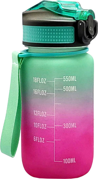 Изображение товара Бутылка для воды Bradex TDA 4321 (зеленый/фиолетовый)