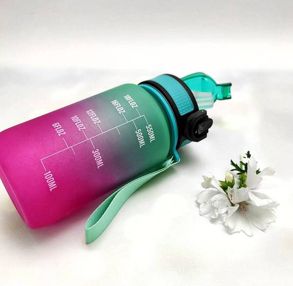 Изображение товара Бутылка для воды Bradex TDA 4321 (зеленый/фиолетовый)