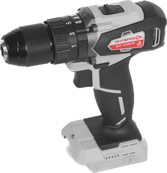 Изображение товара Аккумуляторная дрель-шуруповерт Интерскол DAU-13/36V 50 (850.2.2.70)