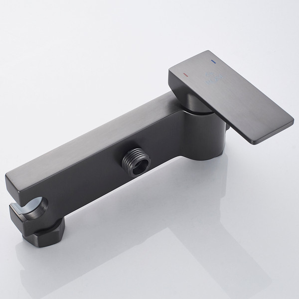 Изображение товара Гигиенический душ со смесителем Rose R1805T-1 (графит)