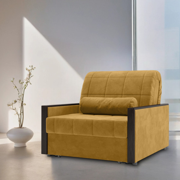 Изображение товара Кресло-кровать Mio Tesoro Мэрилин 062 К АТС80 (горчичный Ultra Mustard)