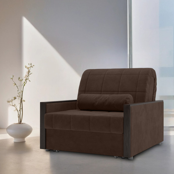 Изображение товара Кресло-кровать Mio Tesoro Мэрилин 062 К АТС80 (коричневый Ultra Chocolate)