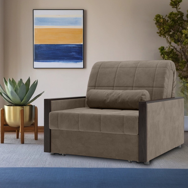 Изображение товара Кресло-кровать Mio Tesoro Мэрилин 062 К АТС80 (бежевый Ultra Beige)