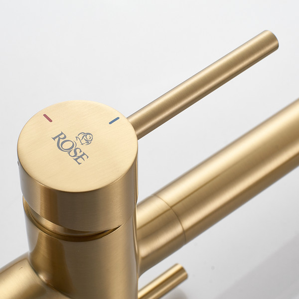 Изображение товара Смеситель Rose R958G (золотой)