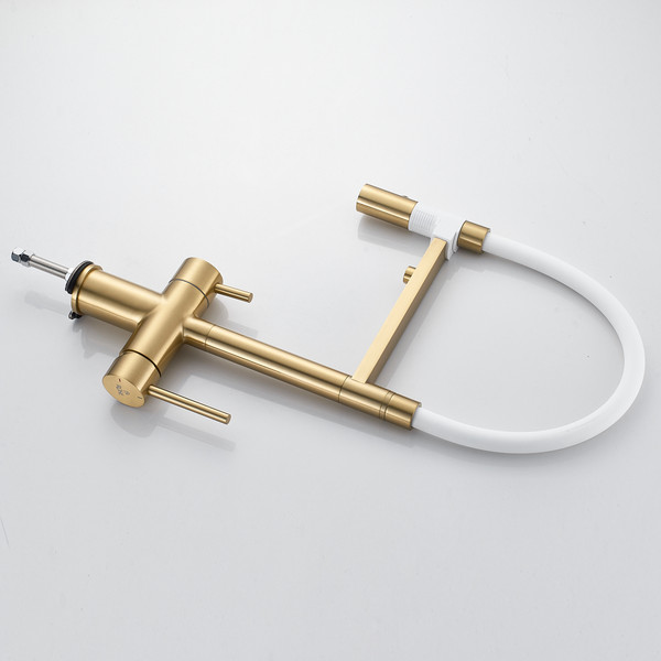 Изображение товара Смеситель Rose R958G (золотой)