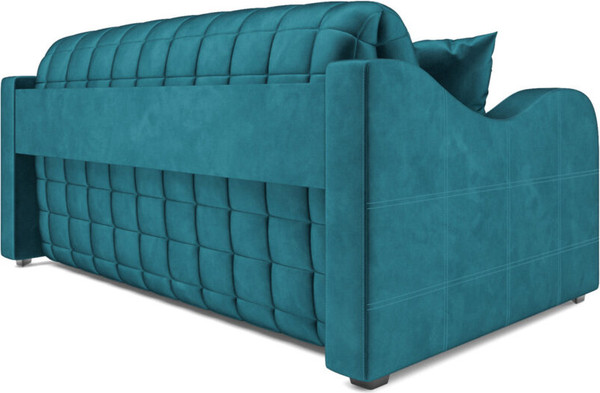Изображение товара Диван Mebel-Ars Аккордеон Барон №4 ППУ 180x200 (бархат синий/зеленый Star Velvet 43 Black Green)