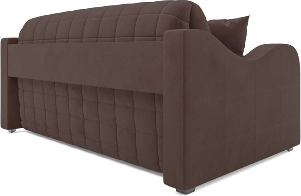 Изображение товара Диван Mebel-Ars Аккордеон Барон №4 ППУ 180x200 (велюр молочный шоколад НВ-178/13)