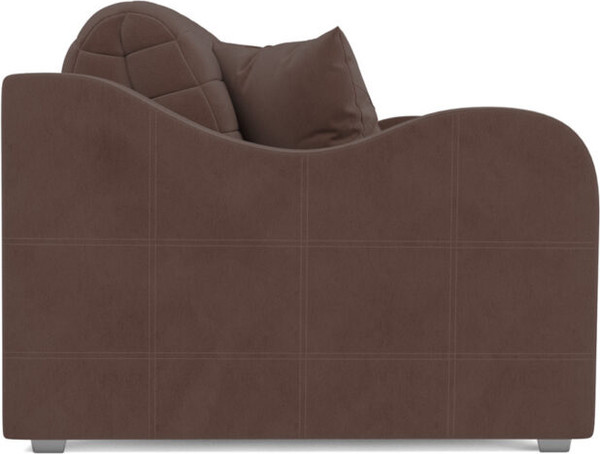 Изображение товара Диван Mebel-Ars Аккордеон Барон №4 ППУ 180x200 (велюр молочный шоколад НВ-178/13)