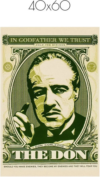 Изображение товара Постер Citydecor Крестный отец 10 (40x60)