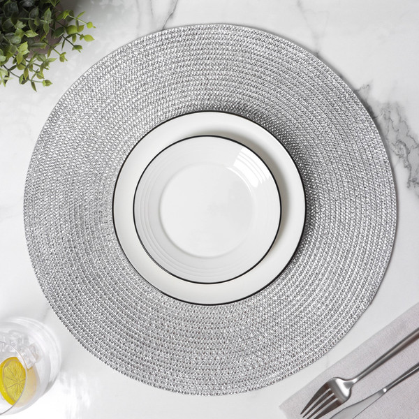 Изображение товара Плейсмат Magistro Глори / 9700948 (серебристый)