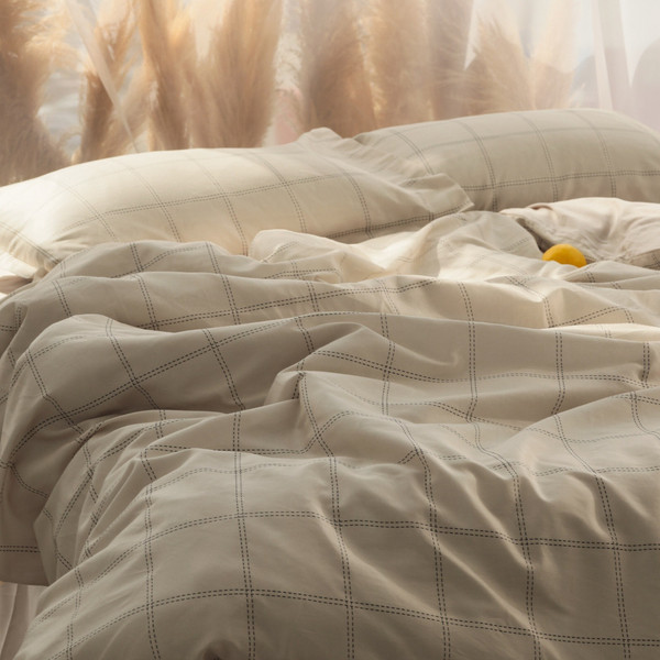 Изображение товара Комплект постельного белья Этель Beige Cage дуэт / 10060124