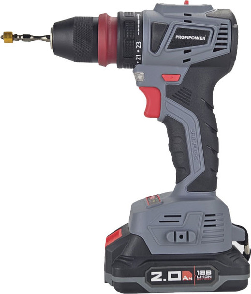 Изображение товара Аккумуляторная дрель-шуруповерт Profipower MKBL-18BM / T0057