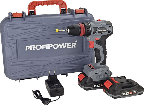 Изображение товара Аккумуляторная дрель-шуруповерт Profipower MKBL-18BM / T0057