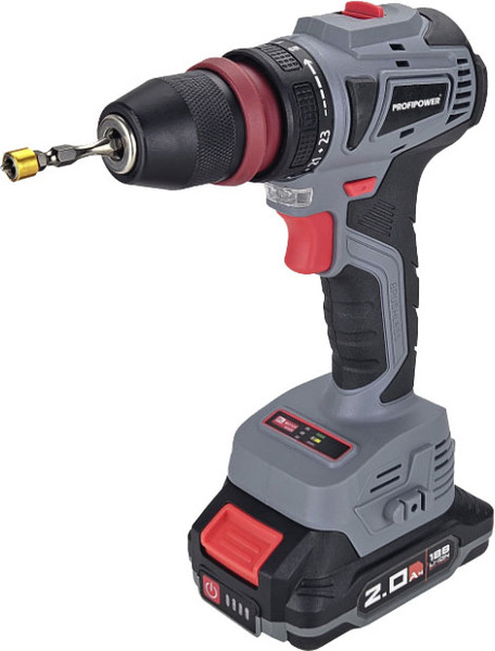 Изображение товара Аккумуляторная дрель-шуруповерт Profipower MKBL-18BM / T0057