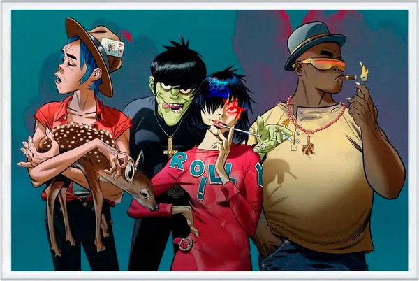 Изображение товара Постер Citydecor Gorillaz 2 (40x60)