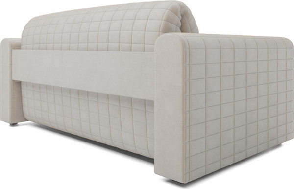 Изображение товара Диван Mebel-Ars Аккордеон Барон №5 ППУ 155x200 (бархат бежевый Star Velvet 6 Light Beige)