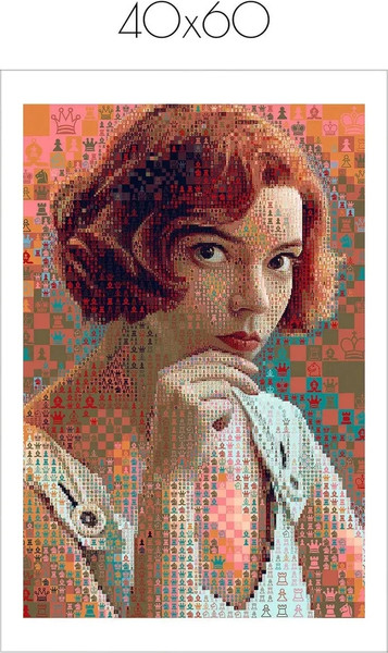 Изображение товара Постер Citydecor Ход королевы. Харис Цевис 1 (40x60)