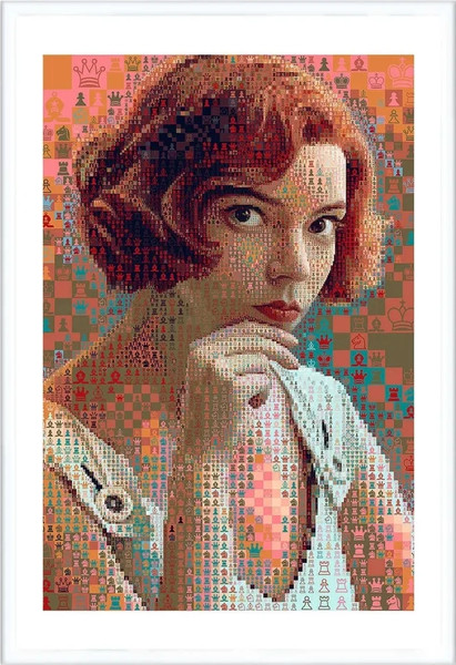 Изображение товара Постер Citydecor Ход королевы. Харис Цевис 1 (40x60)