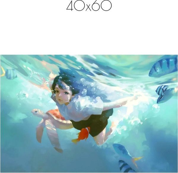 Изображение товара Постер Citydecor Иллюстрация 1 (40x60)