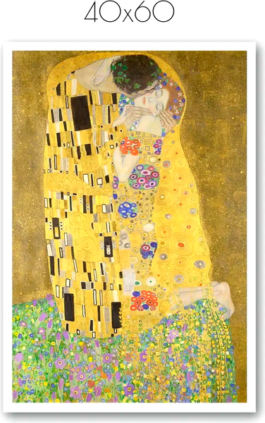 Изображение товара Постер Citydecor Поцелуй. Густав Климт (40x60)