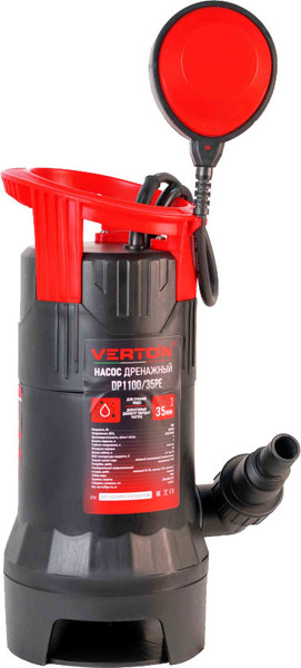 Изображение товара Дренажный насос Verton AQUA DP1100/35PE / 01.14140.14161