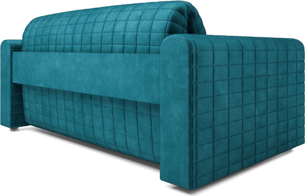 Изображение товара Диван Mebel-Ars Аккордеон Барон №5 ППУ 180x200 (бархат синий/зеленый Star Velvet 43 Black Green)