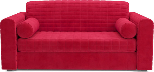 Изображение товара Диван Mebel-Ars Аккордеон Барон №5 ППУ 180x200 (красный кордрой)