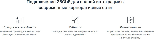 Изображение товара Сетевая карта Synology E25G30-F2