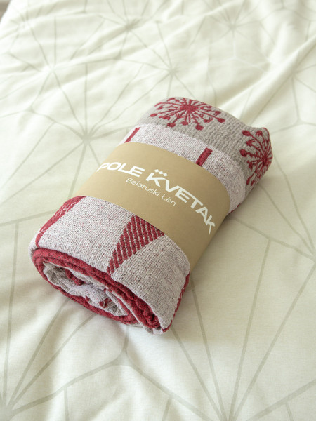 Изображение товара Плед Pole Kvetak (Беларускі лён) 160x110 18С240-ШР/у./р. (336 Лапландия-3 1/сорт 1)