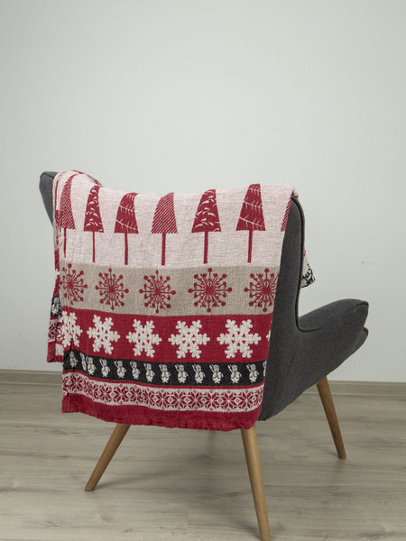 Изображение товара Плед Pole Kvetak (Беларускі лён) 160x110 18С240-ШР/у./р. (336 Лапландия-3 1/сорт 1)