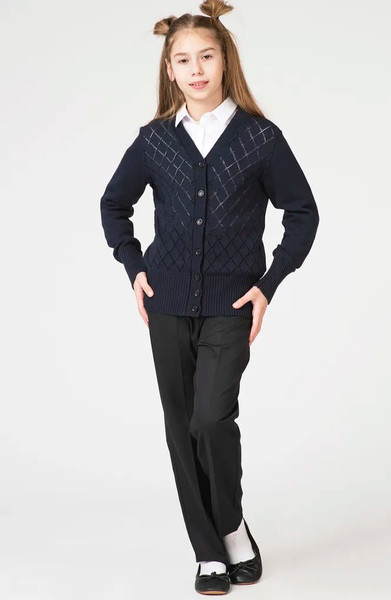 Изображение товара Жакет детский Polesie 2С5146-Д43 (р.122,128-60, темно-синий)